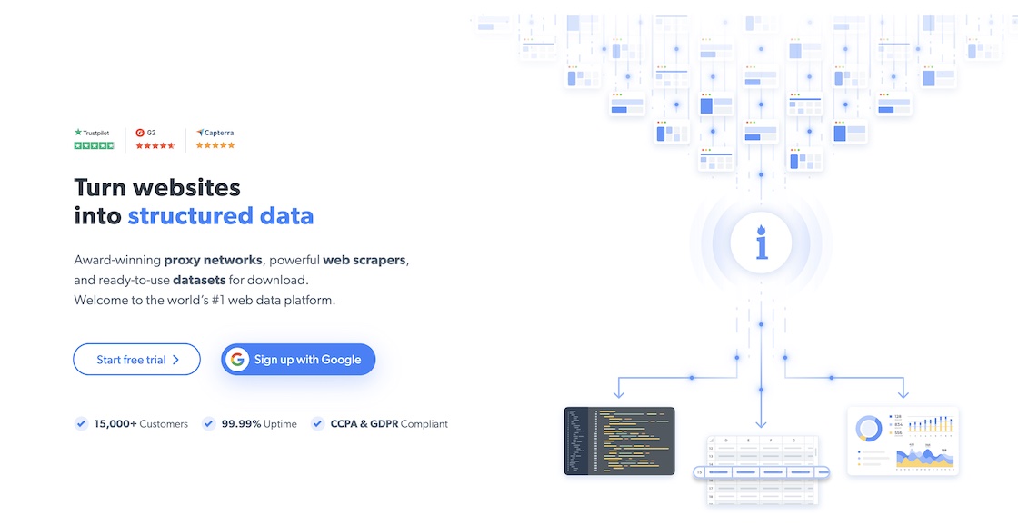 Bright Data web data platform