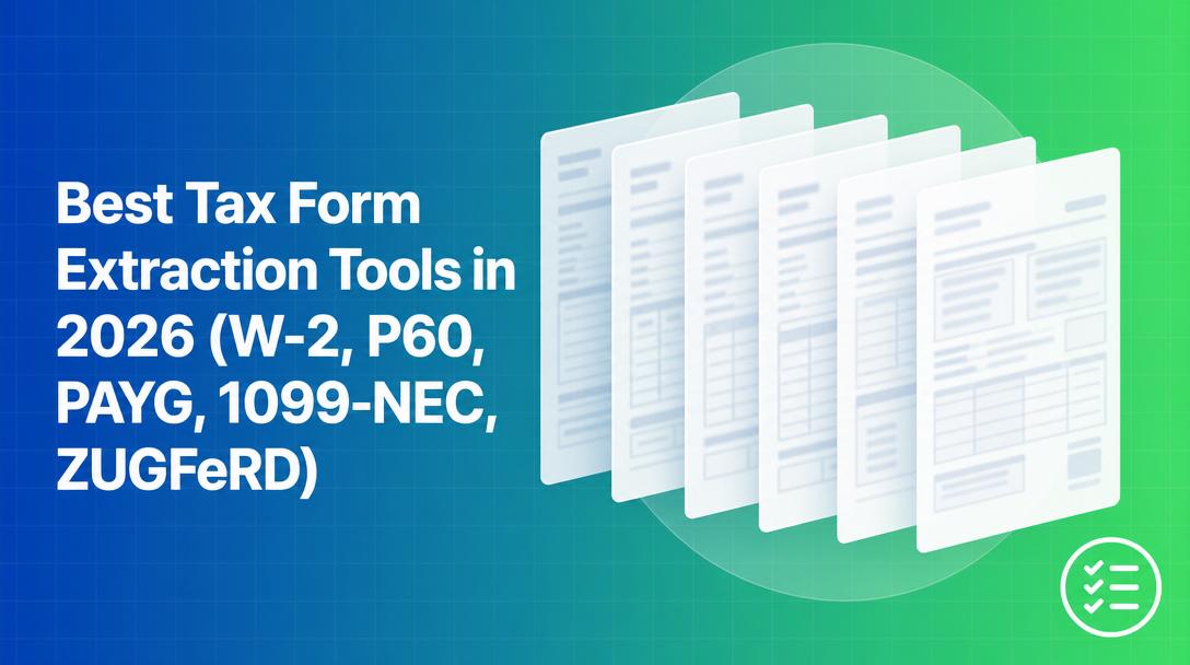 Best Tax Form Extraction Tools in 2026