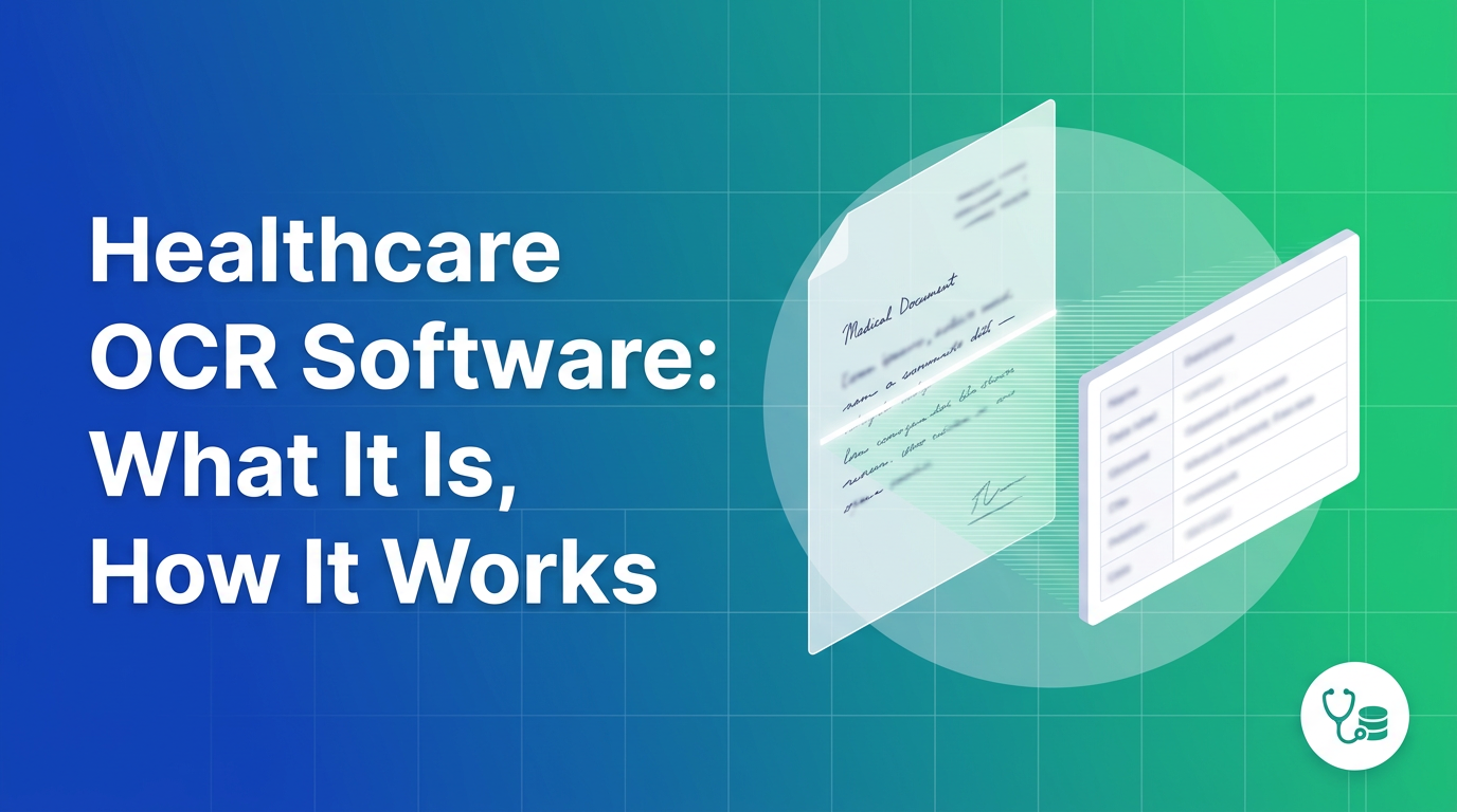 Healthcare OCR Software