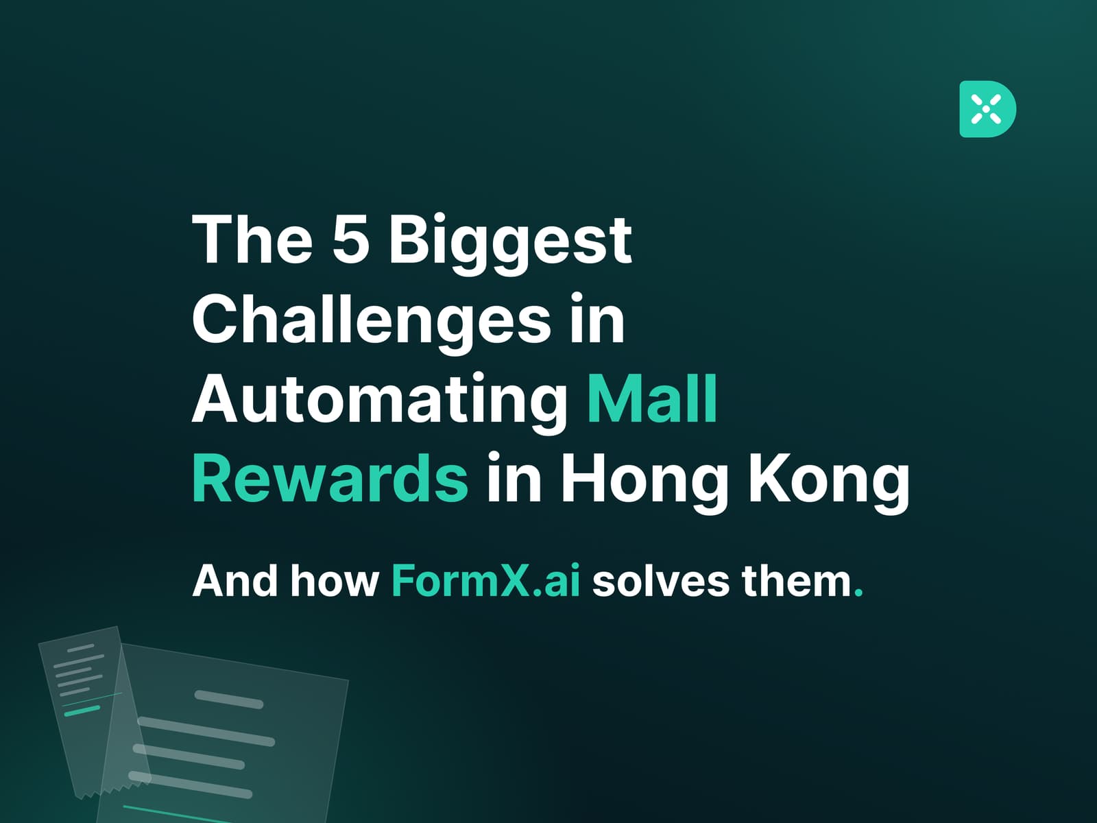 The 5 biggest challenges in automating mall rewards in Hong Kong: blurry receipts, points rules, duplicate claims, merchant code matching and line-item data