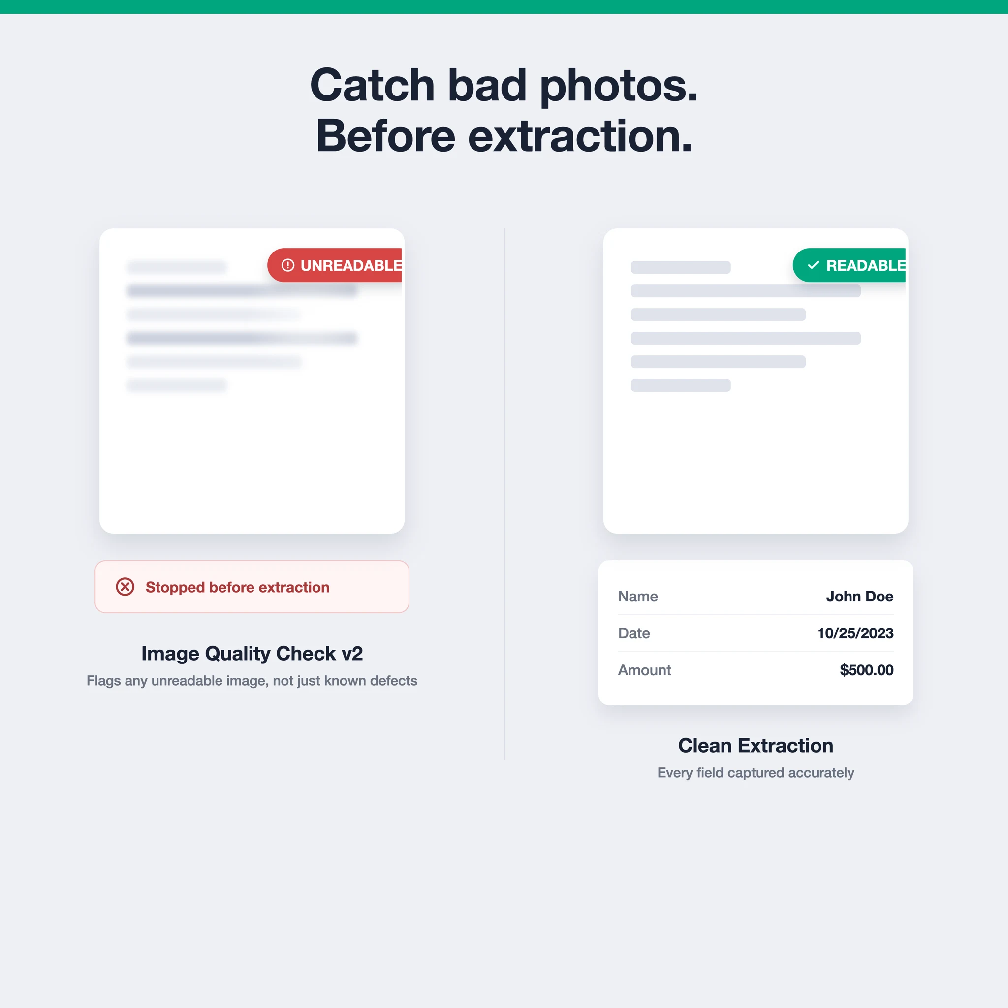 FormX Update: Image Quality Check v2 Catches Unreadable Images Before Extraction